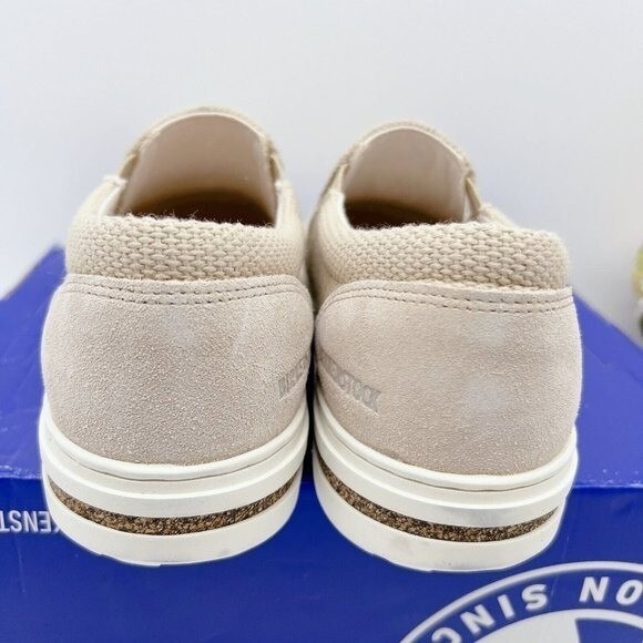 Birkenstock Oswego Casual Shoe Loafer Sandcastle Canvas Womens EU 36 US 5- 5.5 - Picture 6 of 11